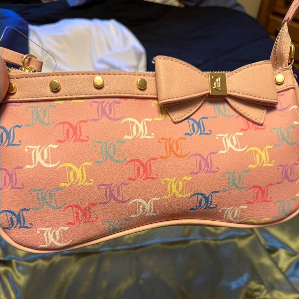 Juicy Couture Pink Multicolor Shoulder Bag